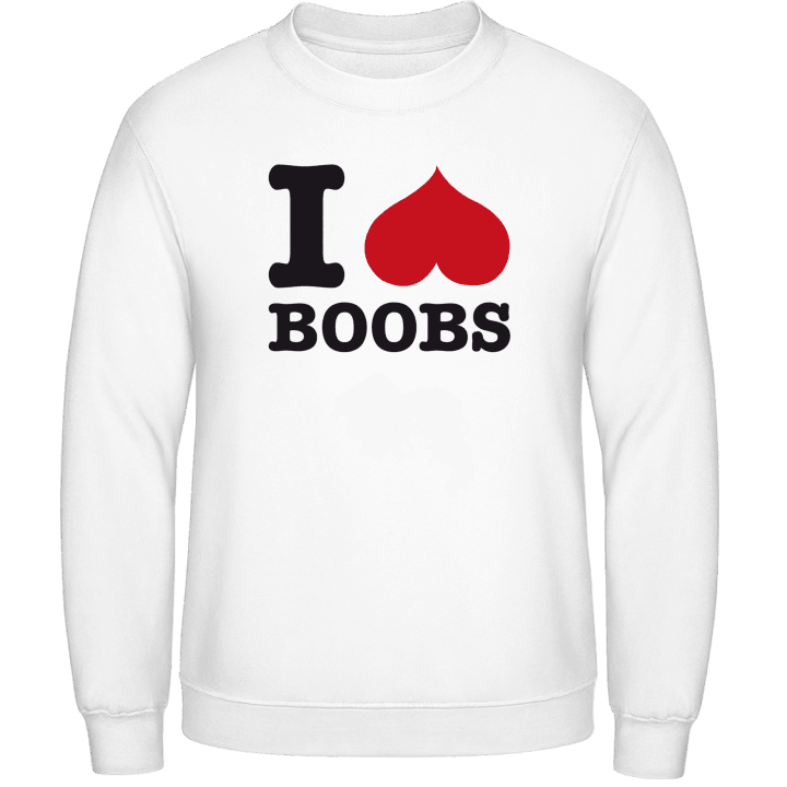 I Love Boobs Tröja contain pic