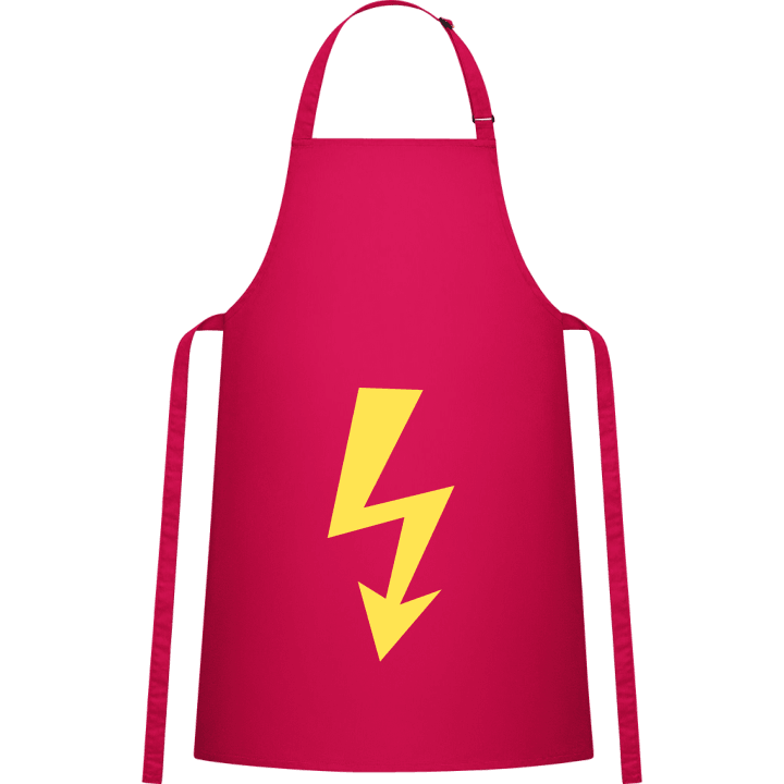 Electricity Flash Delantal de cocina contain pic