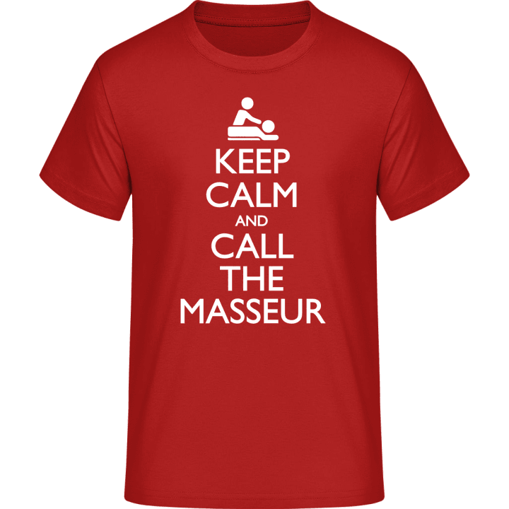 Keep Calm And Call The Masseur Camiseta 0 image