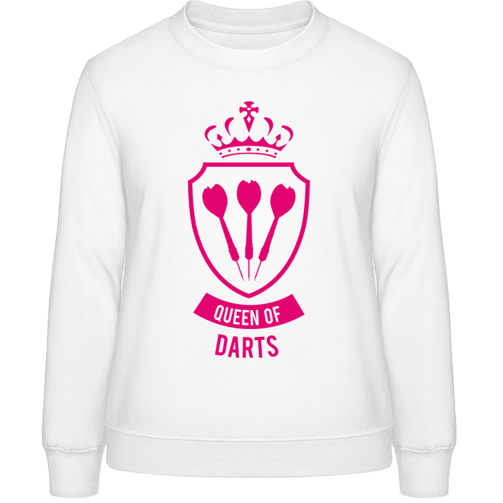 Queen Of Darts Sweatshirt för kvinnor contain pic
