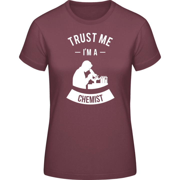 Trust Me I'm A Chemist T-shirt pour femme contain pic