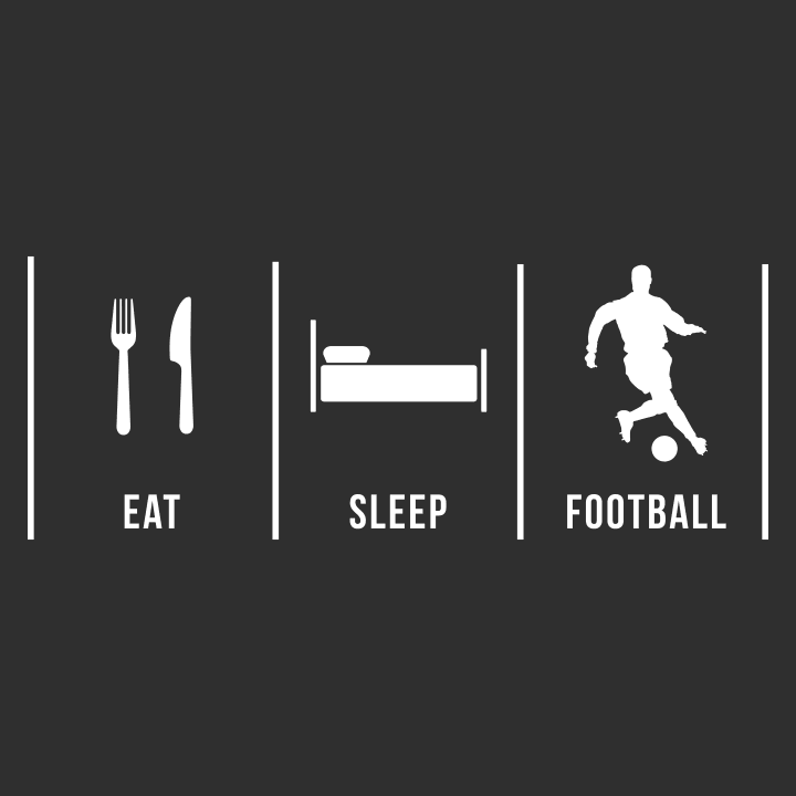 Eat Sleep Football Kinderen T-shirt 0 image