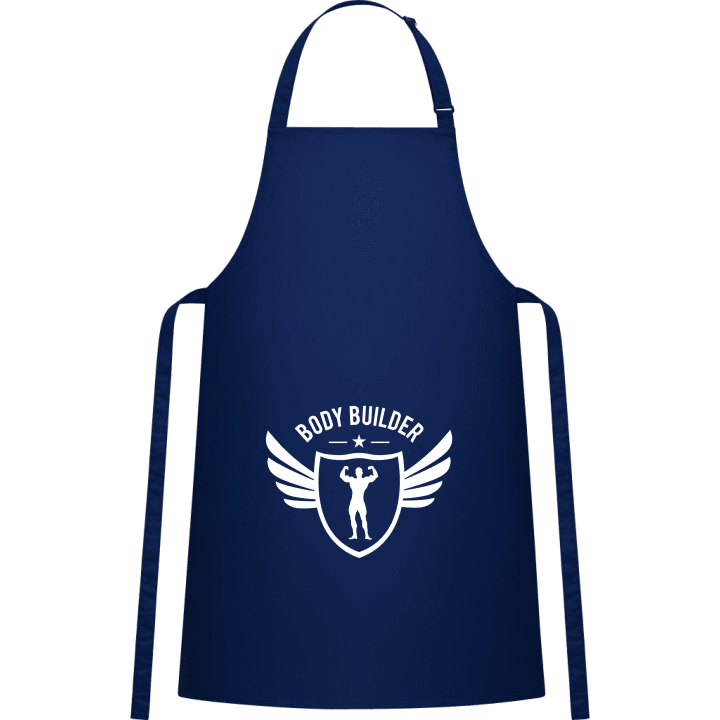 Body Builder Winged Kitchen Apron contain pic