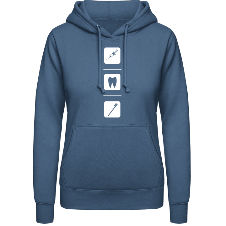 Dentist Tools Vrouwen Hoodie contain pic