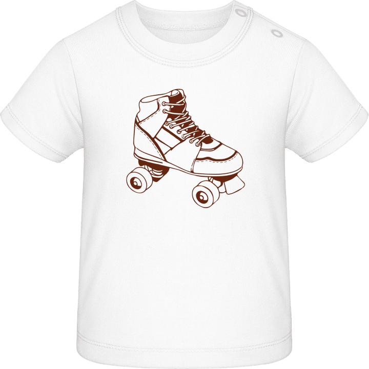 Skates Outline T-shirt för bebisar contain pic