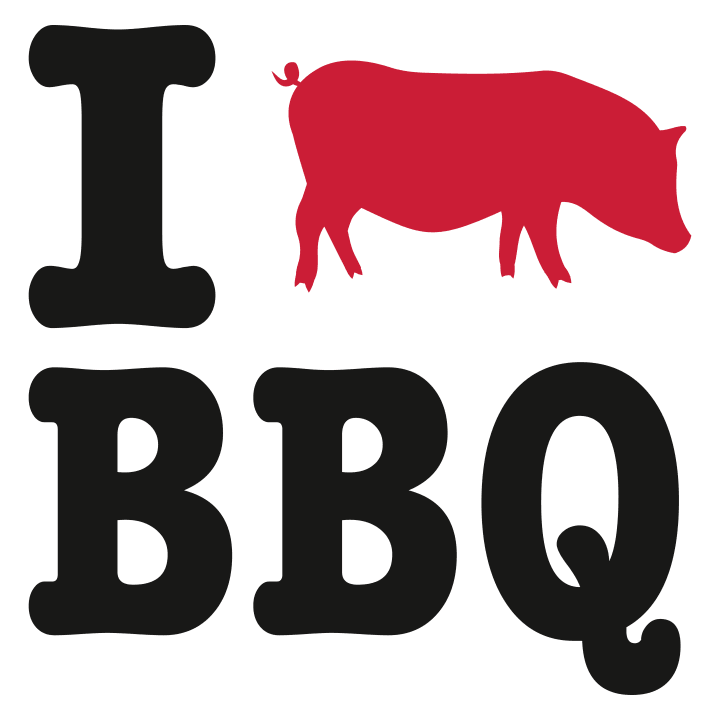 I Love BBQ Stofftasche 0 image