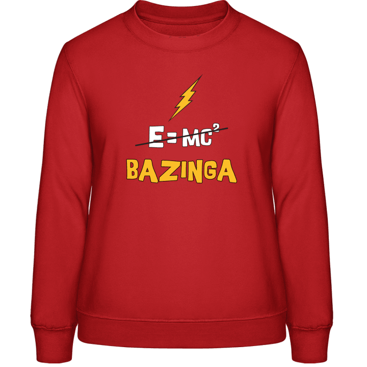Bazinga vs Einstein Vrouwen Sweatshirt 0 image