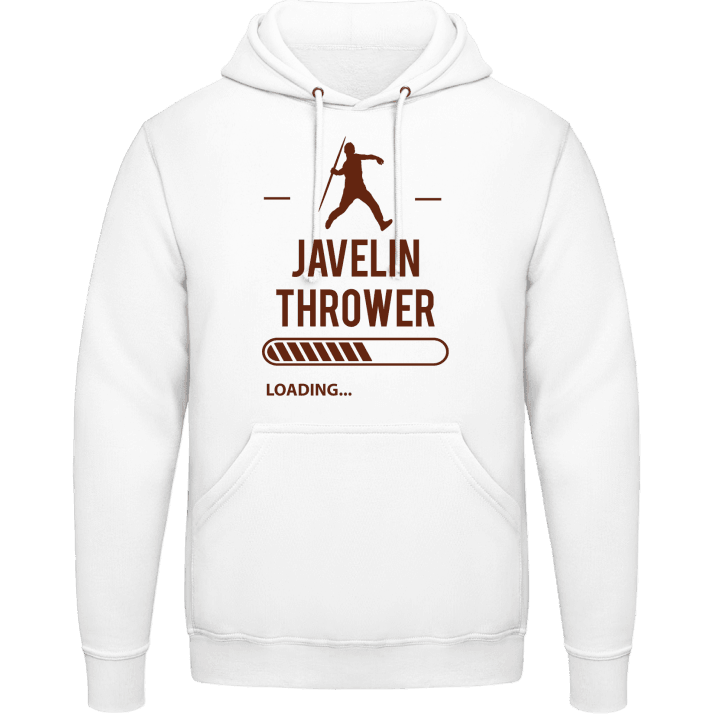 Javelin Thrower Loading Felpa con cappuccio contain pic