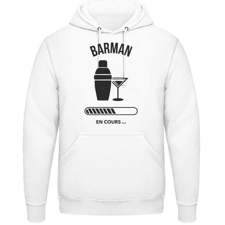 Barman en cours Hoodie contain pic