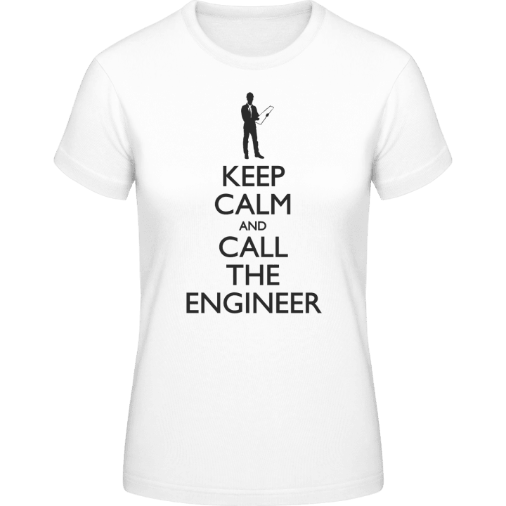 Call The Engineer T-skjorte for kvinner contain pic