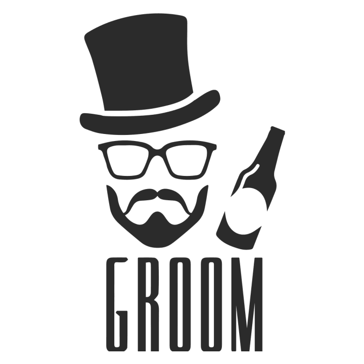 Groom Hipster Hoodie 0 image