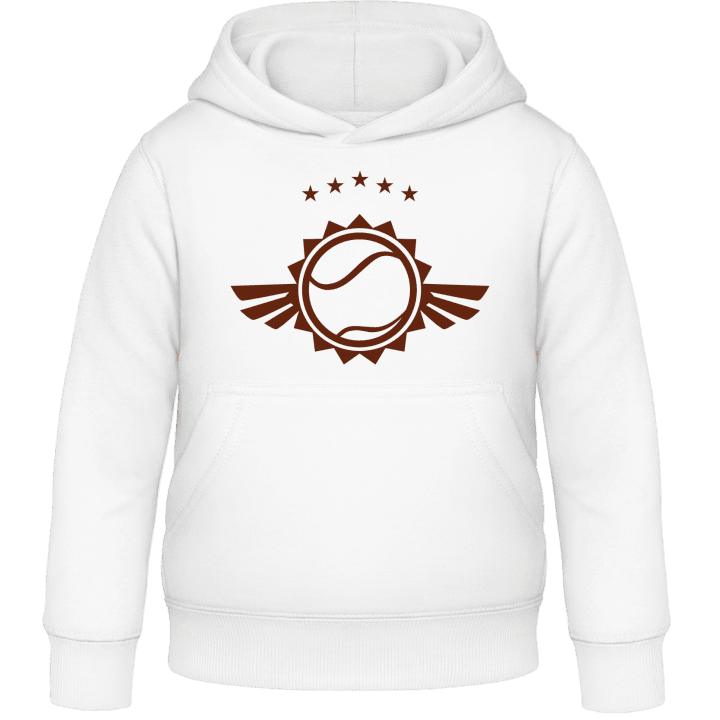 Tennis Ball Winged Logo Kids Hoodie contain pic