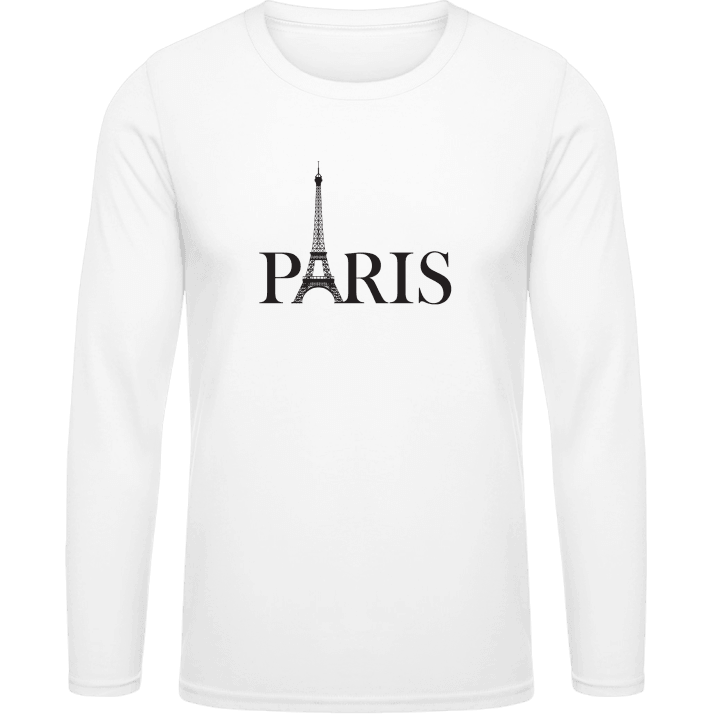 Paris Logo Langarmshirt 0 image