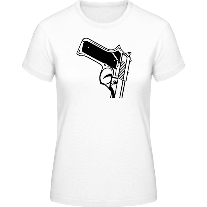 Pistol Effect T-skjorte for kvinner contain pic
