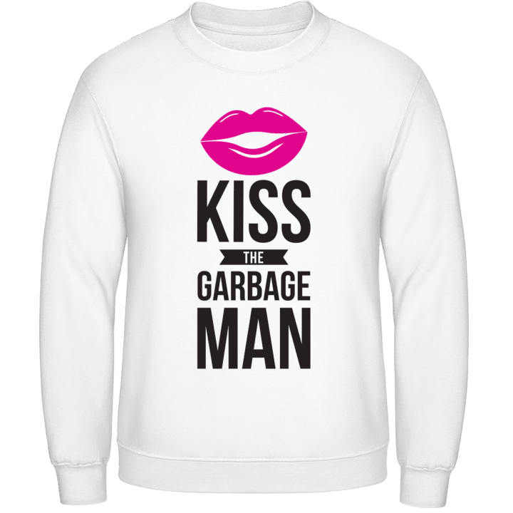 Kiss The Garbage Man Sweatshirt contain pic