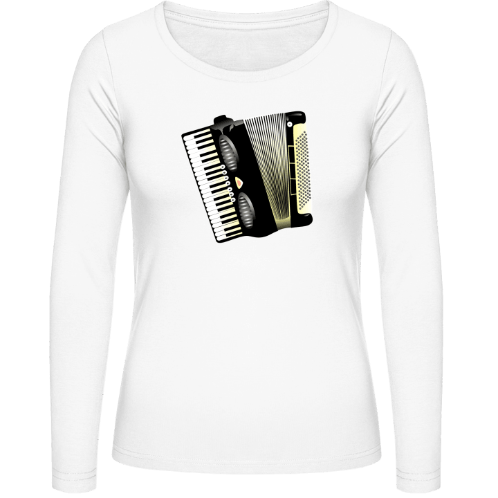 accordeon trekharmonika Vrouwen Lange Mouw Shirt contain pic