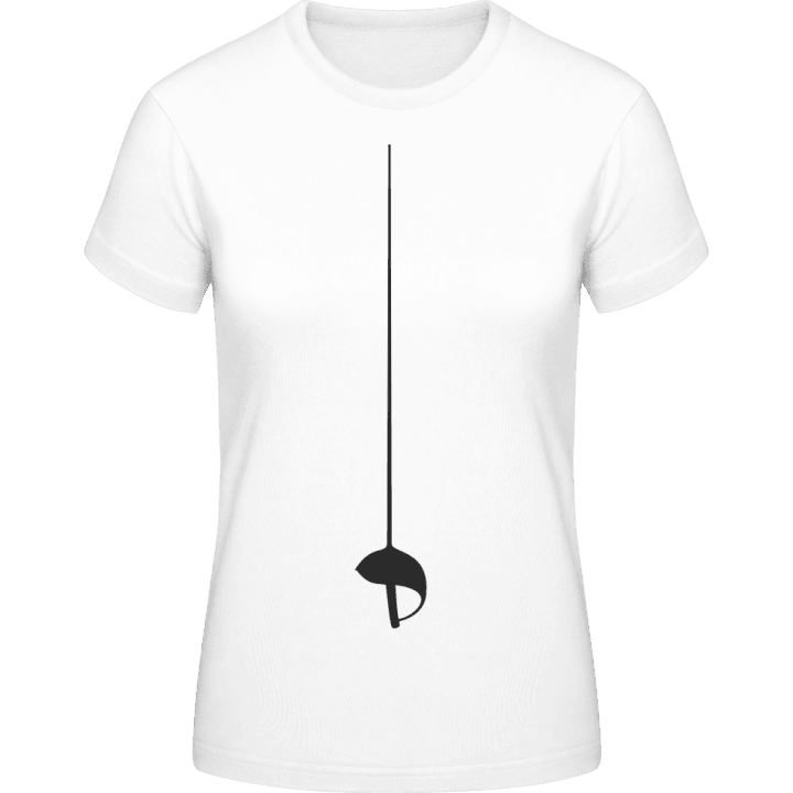 Fencing Sword T-skjorte for kvinner contain pic