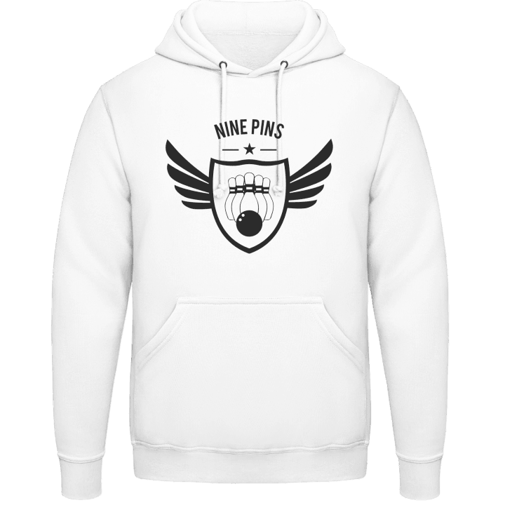 Nine Pins Winged Hoodie contain pic