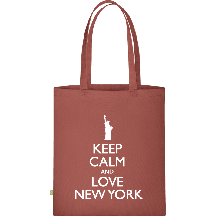 Statue Of Liberty Keep Calm And Love New York Borsa in tessuto contain pic