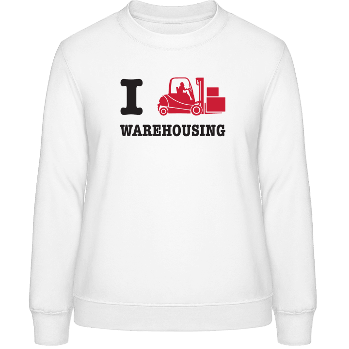 I Love Warehousing Frauen Sweatshirt 0 image