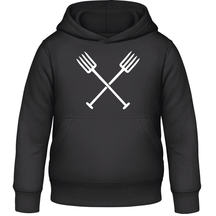 Crossed Pitchforks Barn Hoodie contain pic