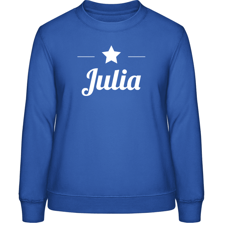 Julia Star Sweatshirt för kvinnor 0 image