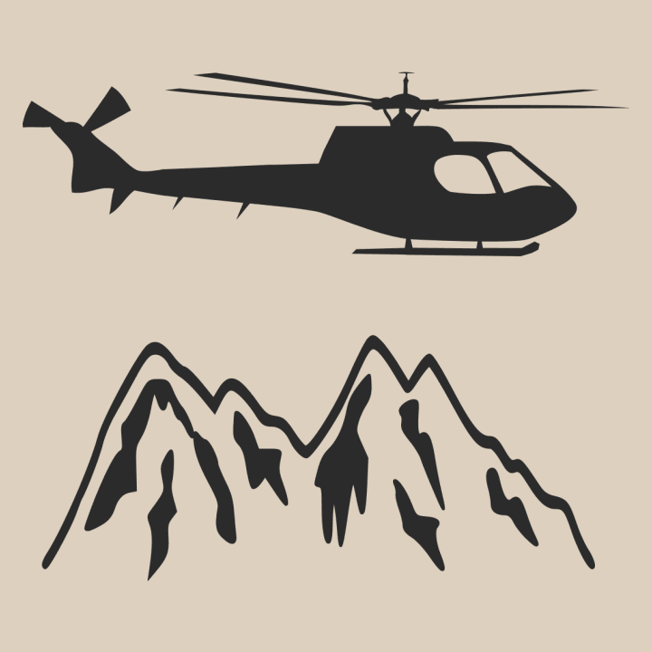 Mountain Rescue Helicopter Naisten pitkähihainen paita 0 image