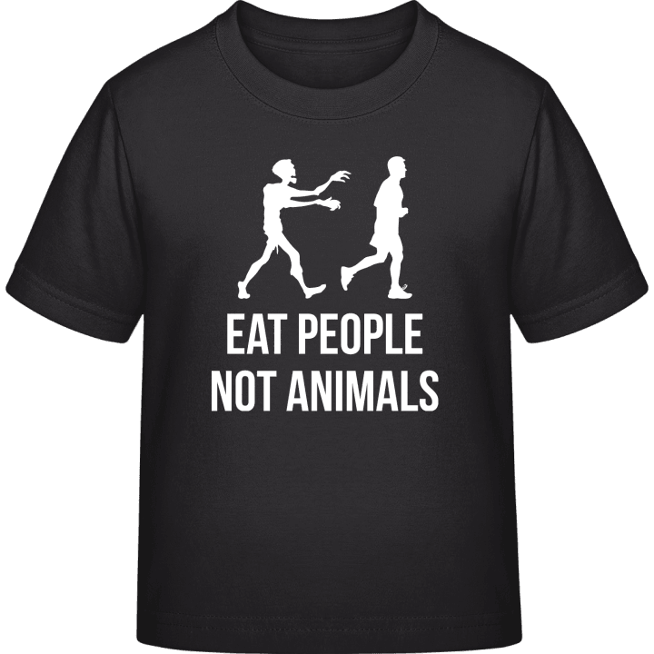 Eat People Not Animals Camiseta infantil contain pic