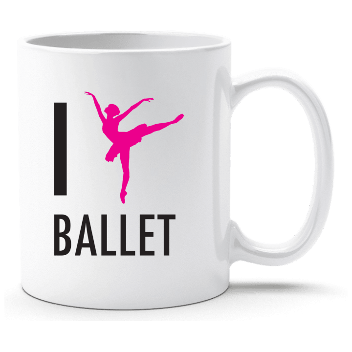 I Love Ballet Beker contain pic