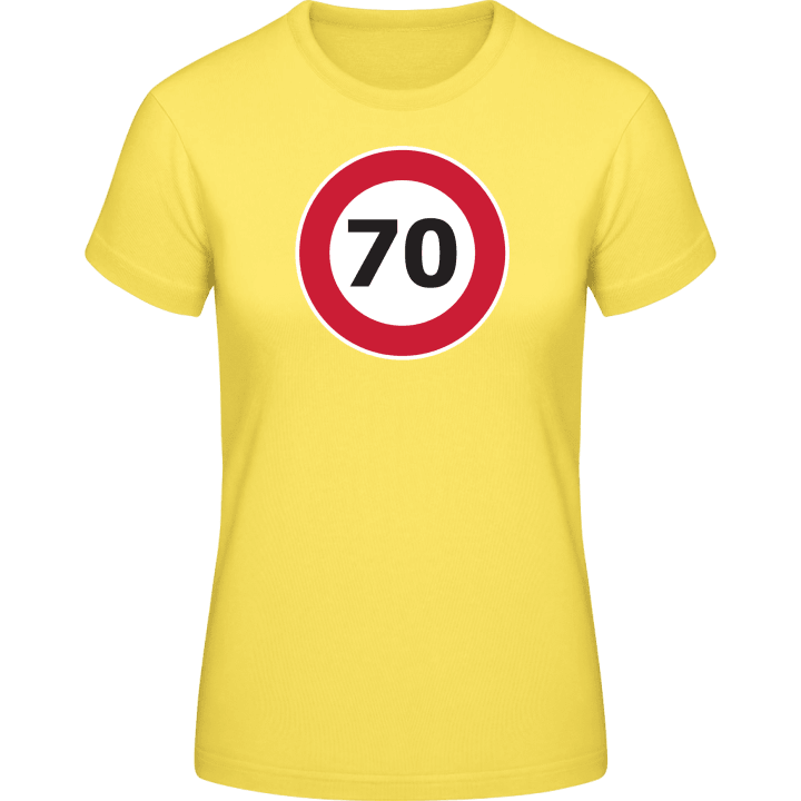 70 Speed Limit Vrouwen T-shirt 0 image