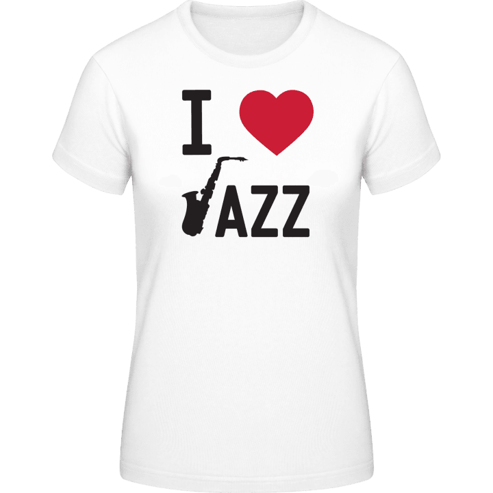 I Love Jazz T-skjorte for kvinner contain pic