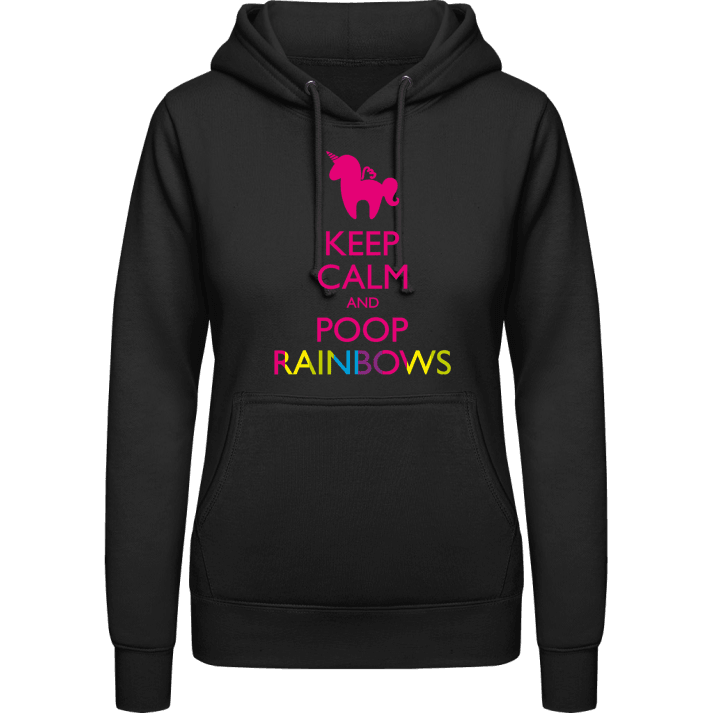 Poop Rainbows Unicorn Hættetrøje til kvinder 0 image
