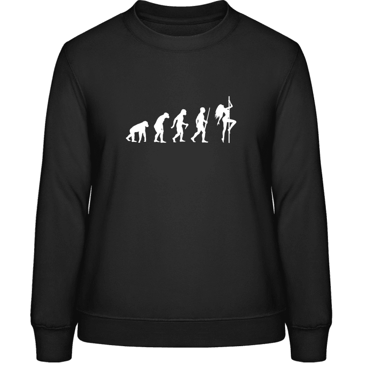 Tabledance Evolution Humor Sweatshirt för kvinnor contain pic