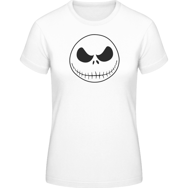 Jack Skellington Skull Face T-shirt för kvinnor 0 image
