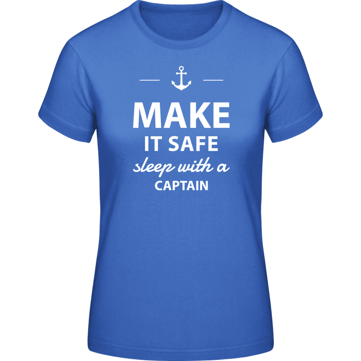 Sleep with a Captain T-shirt för kvinnor contain pic
