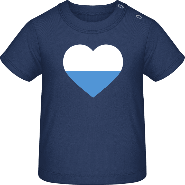 San Marino Heart Flag Baby T-skjorte contain pic