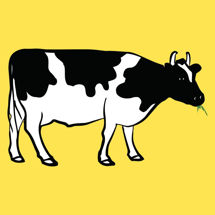 Cow Illustration Felpa con cappuccio da donna 0 image