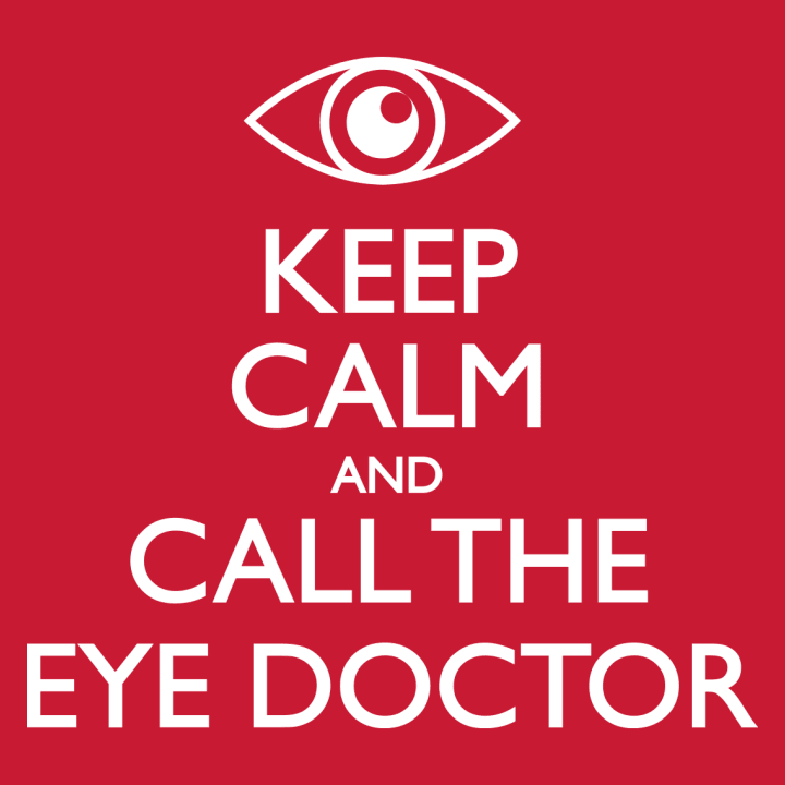 Keep Calm And Call The Eye Doctor T-shirt à manches longues pour femmes 0 image