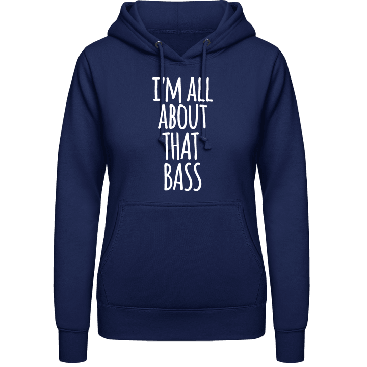 I´m All About That Bass Sudadera con capucha para mujer contain pic