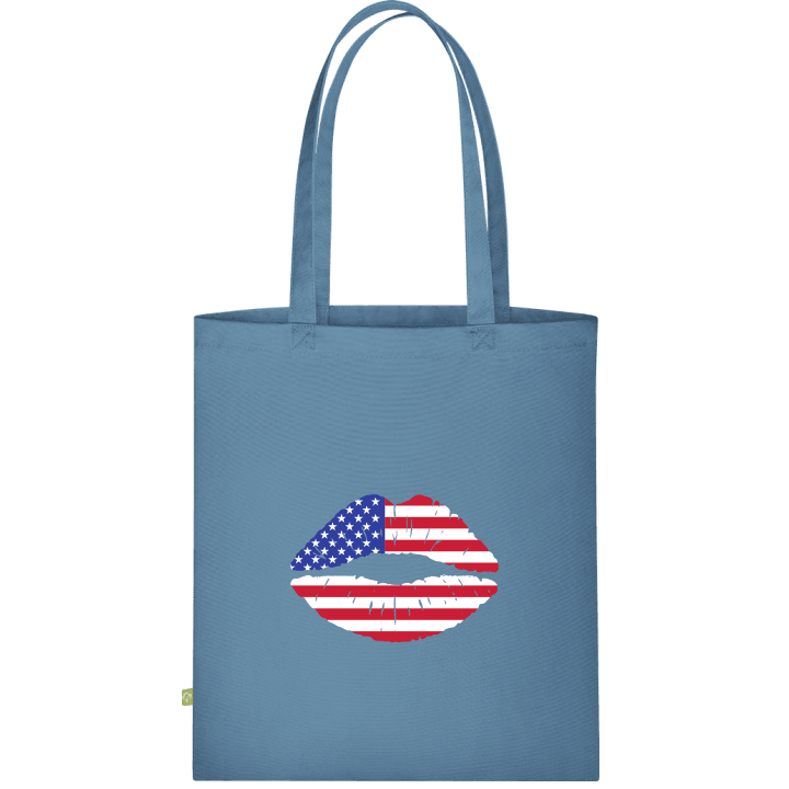American Kiss Flag Bolsa de tela contain pic