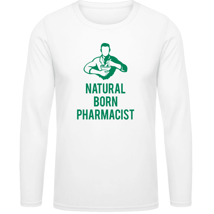 Natural Born Pharmacist Shirt met lange mouwen contain pic