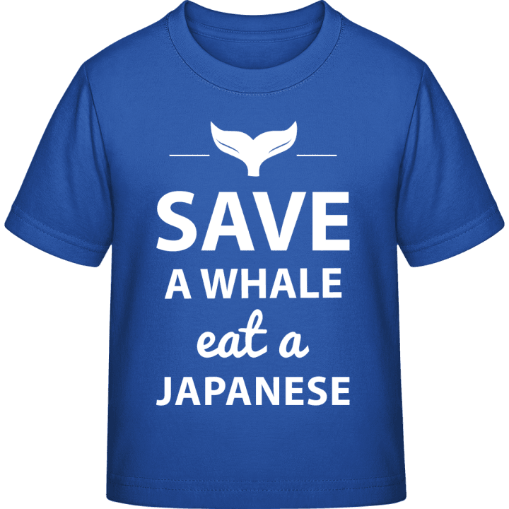 Save A Whale Eat A Japanese Kinderen T-shirt contain pic