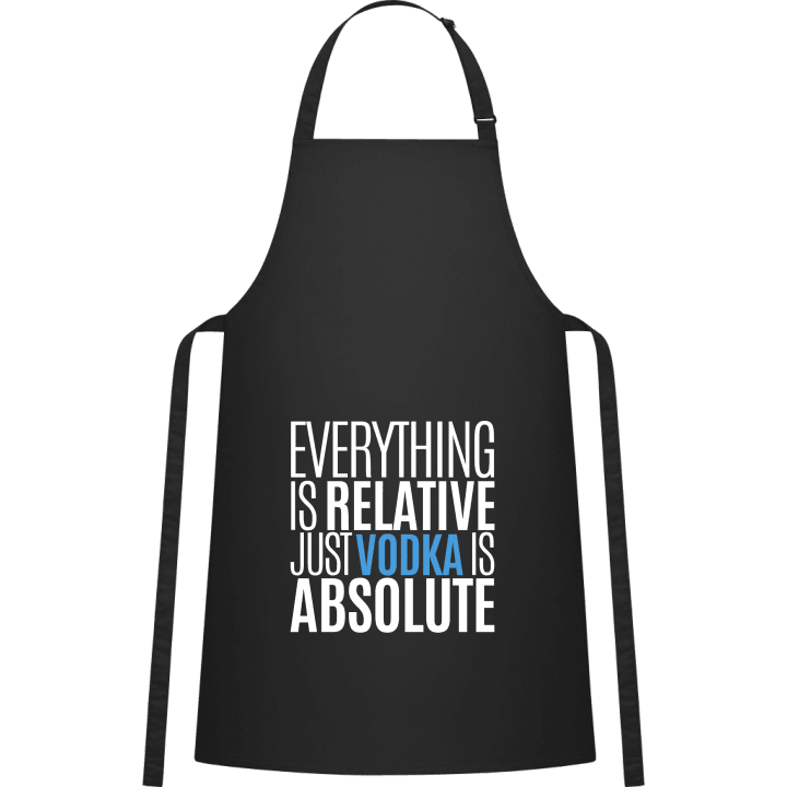 Everything Is Relative Just Vodka Is Absolute Grembiule da cucina 0 image
