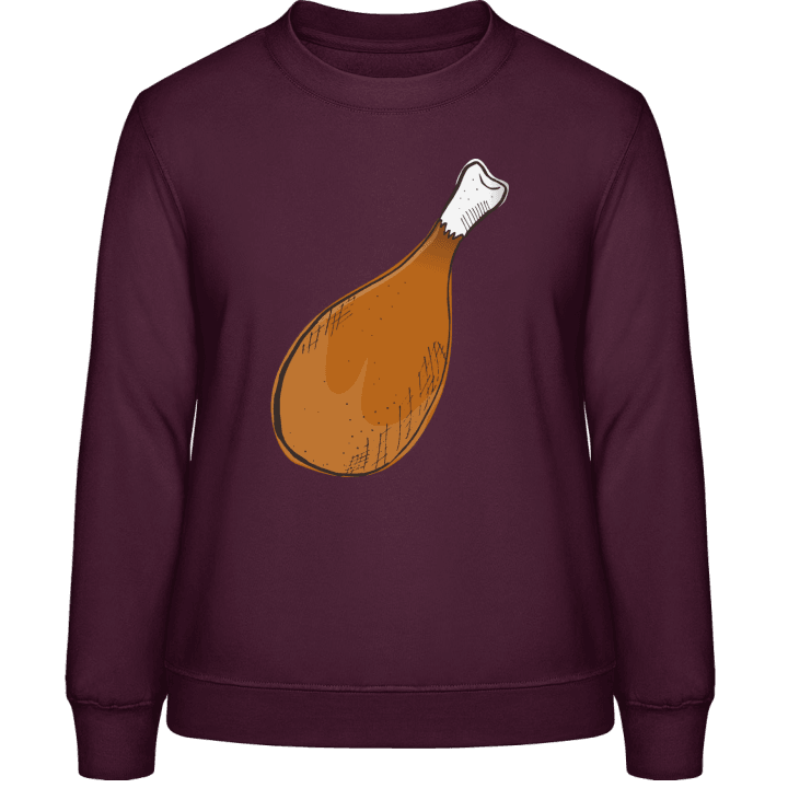 Chicken Leg Frauen Sweatshirt 0 image
