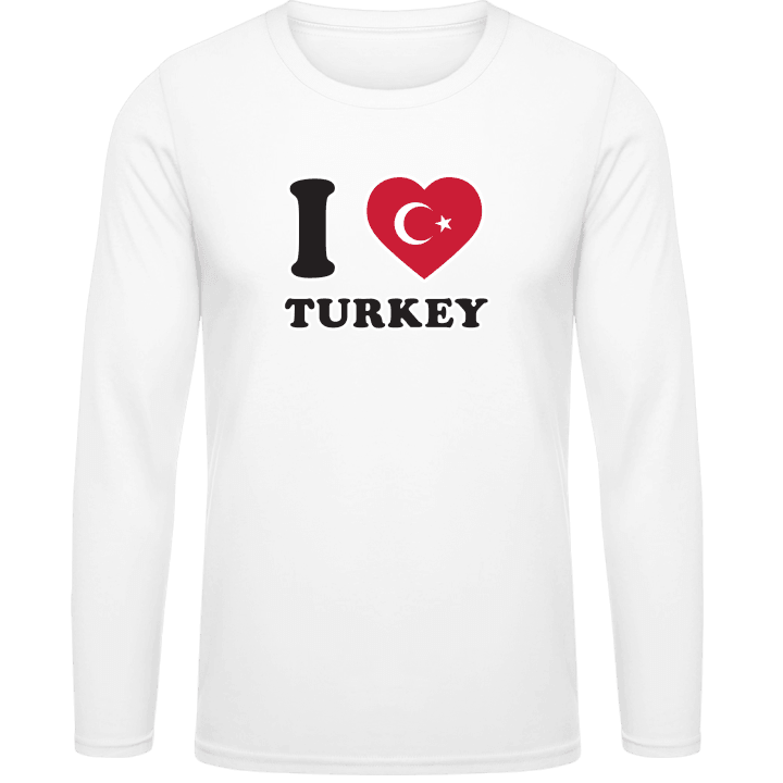 I Love Turkey Fan Long Sleeve Shirt contain pic