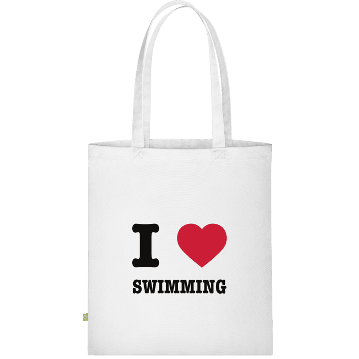 I Heart Swimming Bolsa de tela contain pic