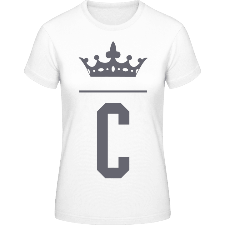 C Name Initial Camiseta de mujer 0 image