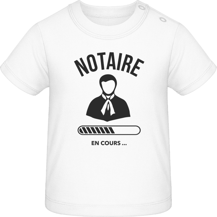 Notaire en cours T-shirt för bebisar contain pic