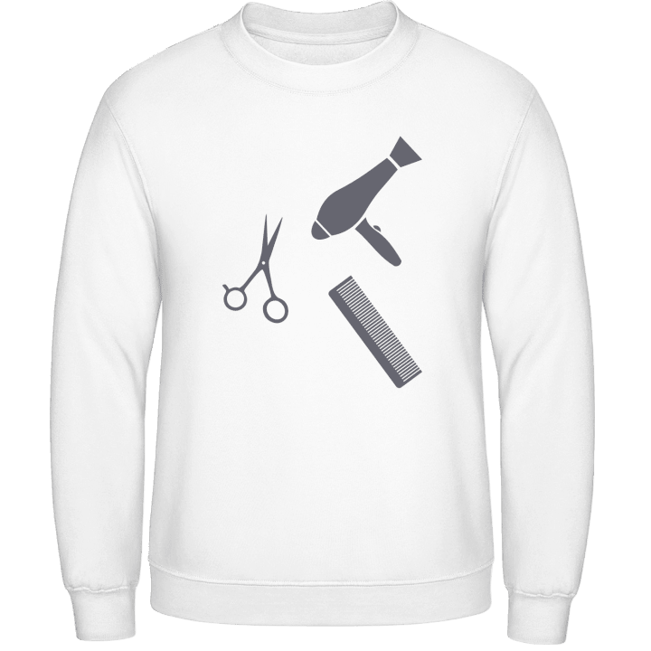 Hairdresser Tools Sweatshirt contain pic