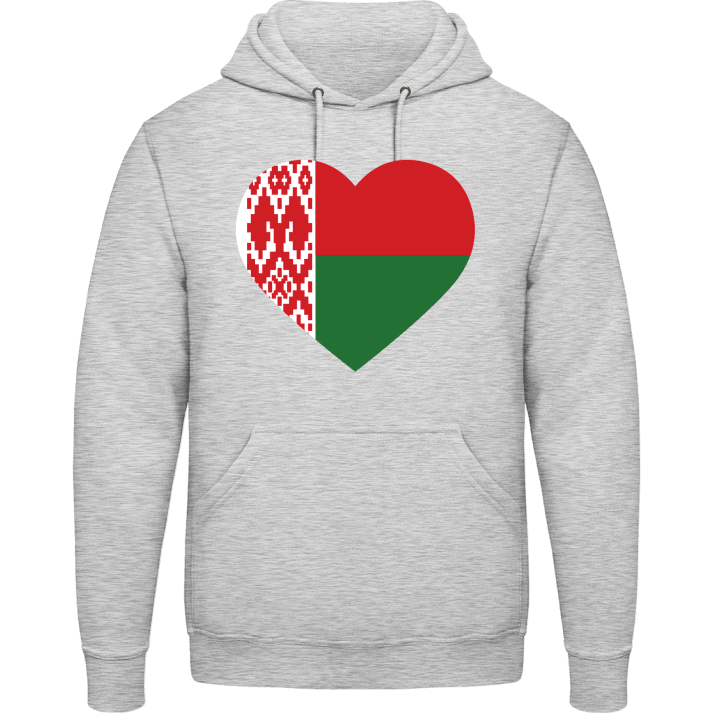 Belarus Heart Flag Felpa con cappuccio contain pic